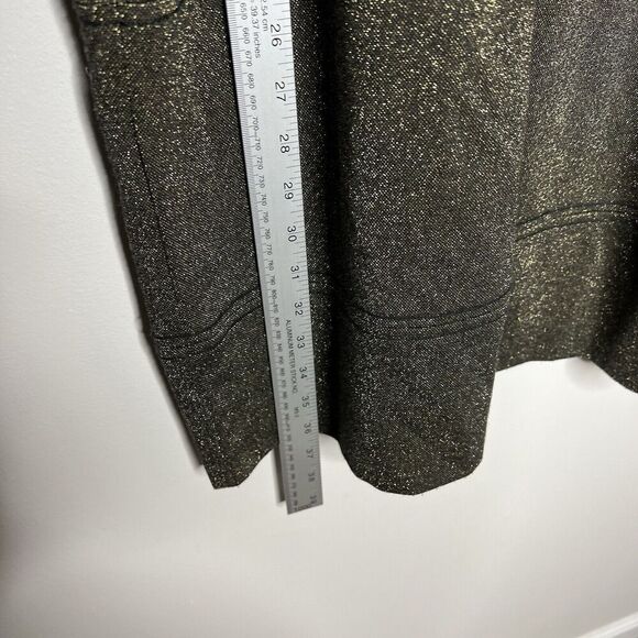 BCBG Generation Dress Womens Large Gold Black Metallic Party NYE Glam Vegas - Picture 7 of 16